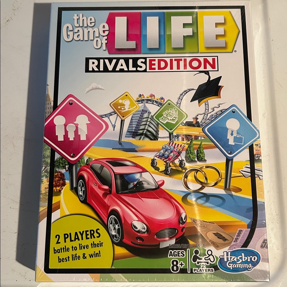 Hasbro: The Game of Life Rivals Edition new in package